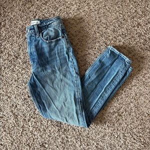 Abercrombie curve love mom jeans
